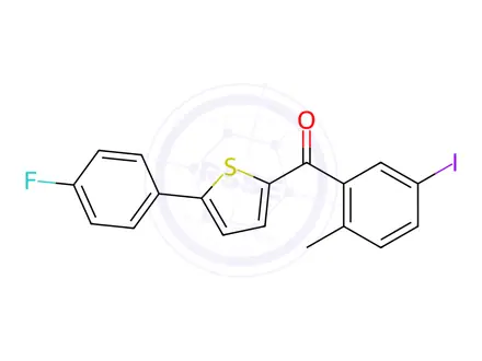 Chemical structure of Canagliflozin Impurity 178