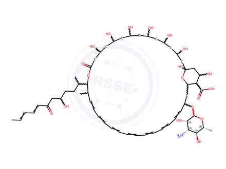 Chemical structure of Aureofungin B