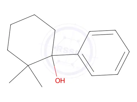 Chemical structure of 2,2-Dimethyl-1-phenylcyclohexan-1-ol