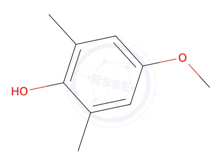 Chemical structure of methoxyxylenol