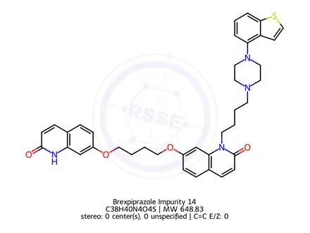 Chemical structure of Brexpiprazole Impurity 241