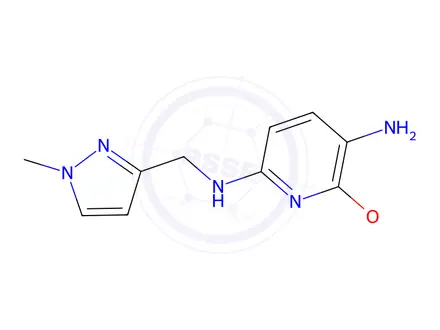Chemical structure of 6-Methoxy-N2-[(1-methyl-1H-pyrazol-3-yl)methyl]pyridine-2,5-diamine