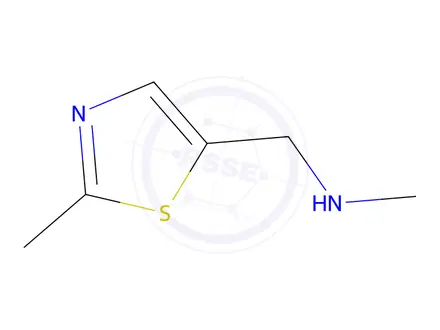 Chemical structure of 4-ThiazoleMethanaMine, 2-Methyl-, hydrochloride (1:2)