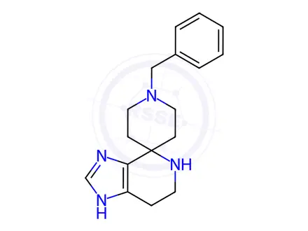 Chemical structure of 1'-Benzyl-3,5,6,7-tetrahydrospiro[imidazo[4,5-c]-pyridine-4,4'-piperidine]