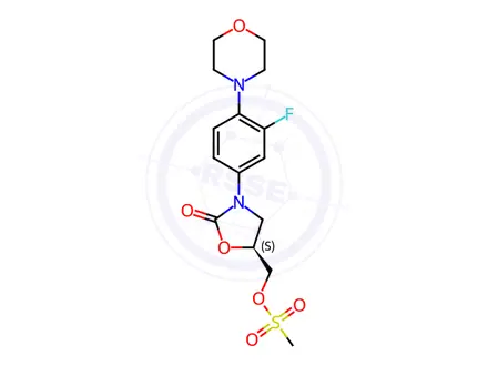 Chemical structure of Linezolid Impurity 92