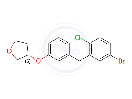 Chemical structure of Empagliflozin Impurity 536