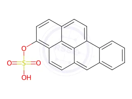 Chemical structure of Benzopyrene Impurity 40 Monomer