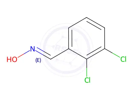 Chemical structure of (E)-2,3-Dichlorobenzaldehyde oxime