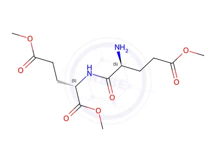 Chemical structure of Dimethyl ((S)-2-amino-5-methoxy-5-oxopentanoyl)-L-glutamate