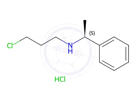 Chemical structure of (S)-3-Chloro-N-(1-phenylethyl)propan-1-amine