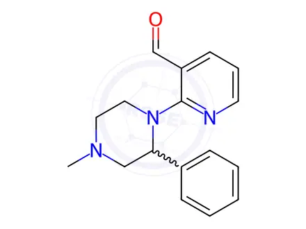 Chemical structure of Mirtazapine Impurity 12