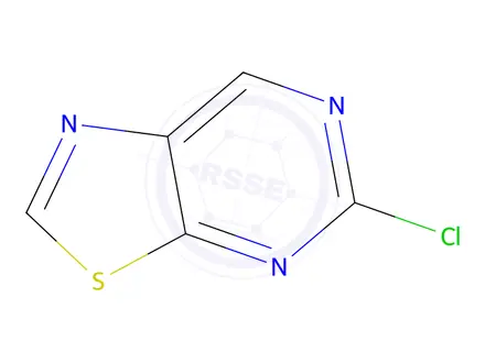 Chemical structure of 5-chloro-[1,3]thiazolo[5,4-d]pyrimidine