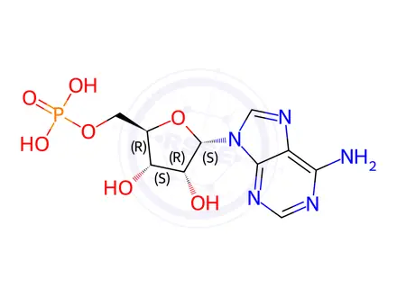Chemical structure of Adenosine Impurity 5