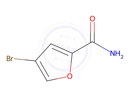 Chemical structure of 4-bromofuran-2-carboxamide