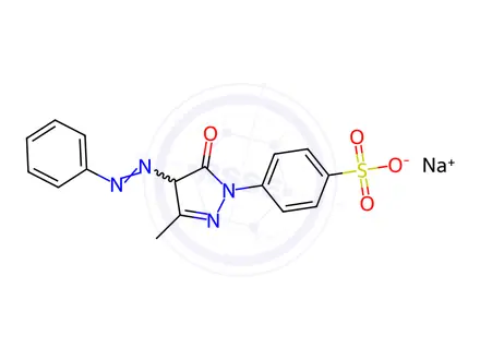 Chemical structure of Acid Yellow 11