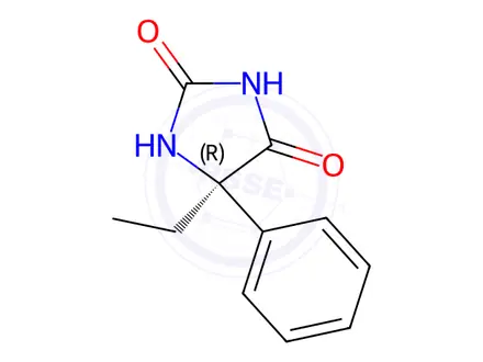 Chemical structure of Mephenytoin Impurity 5