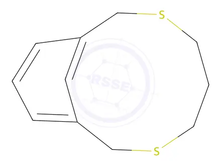 Chemical structure of 3,7-Dithiabicyclo[7.3.1]trideca-1(13),9,11-triene