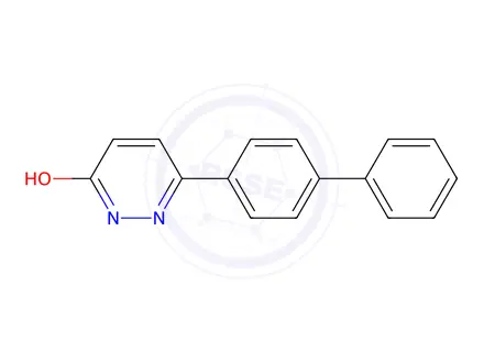 Chemical structure of 6-([1,1'-biphenyl]-4-yl)pyridazin-3-ol