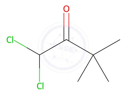 Chemical structure of 1,1-DICHLOROPINACOLIN