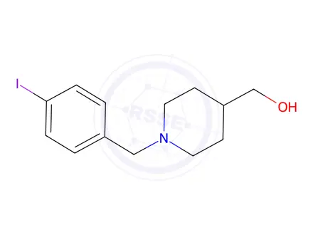 Chemical structure of (1-(4-Iodobenzyl)piperidin-4-yl)methanol