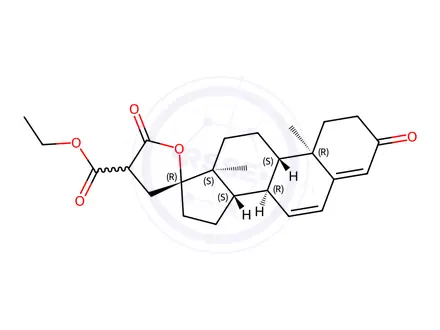 Chemical structure of Spironolactone Impurity 33