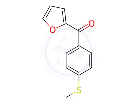 Chemical structure of Furan-2-yl(4-(methylthio)phenyl)methanone