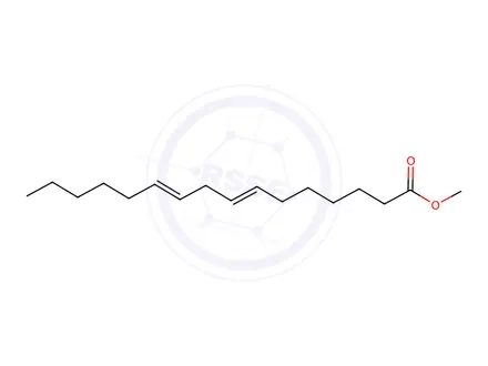 Chemical structure of (7E, 10E)-7,10-Hexadecadienoic Acid Methyl Ester