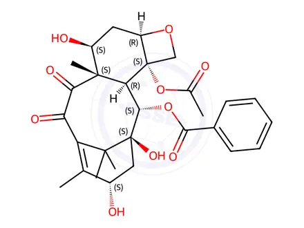 Chemical structure of Docetaxel Impurity 124