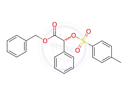 Chemical structure of Benzyl 2-phenyl-2-(tosyloxy)acetate