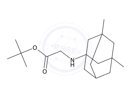 Chemical structure of Memantine Glycine tert-Butyl Ester