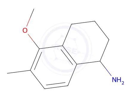 Chemical structure of 5-METHOXY-6-METHYL-1,2,3,4-TETRAHYDRONAPHTHALEN-1-AMINE