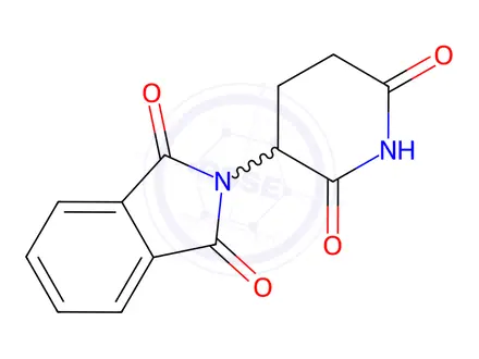 Chemical structure of Thalidomide