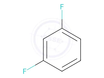 Chemical structure of 1,3-Difluorobenzene