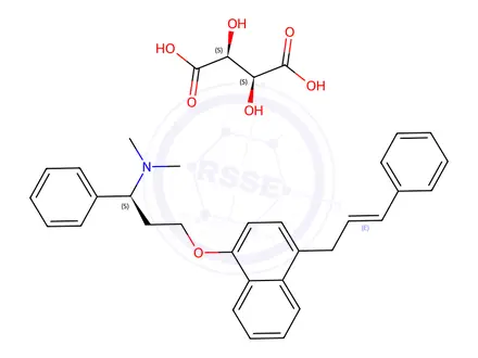 Chemical structure of Dapoxetine Impurity 61