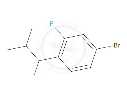 Chemical structure of 1-(4-Bromo-2-fluorophenyl)-2-methyl-1-propanol
