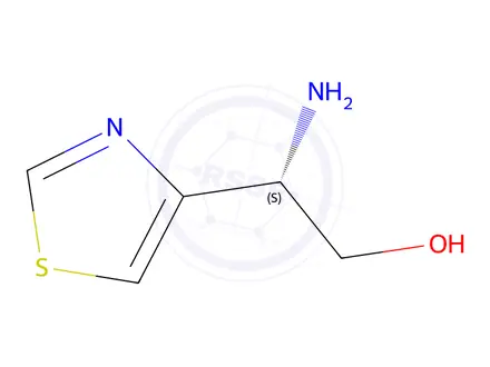 Chemical structure of (S)-2-Amino-2-(thiazol-4-yl)ethanol