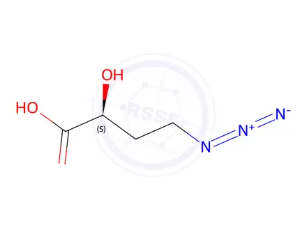 Chemical structure of (2S)-N3-HABA