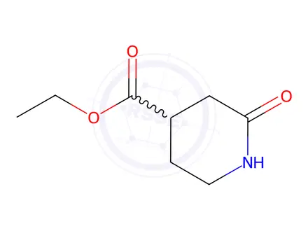 Chemical structure of Ethyl-2-oxopiperidine-4-carboxylate