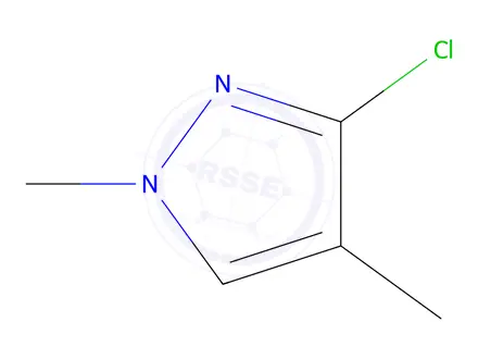 Chemical structure of 3-Chloro-1,4-diMethyl-1H-pyrazole