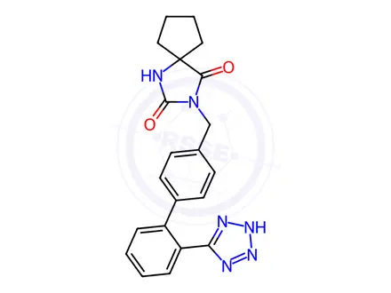 Chemical structure of Irbesartan Impurity 72