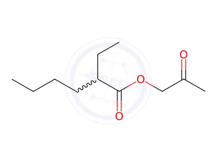 Chemical structure of 2-Oxopropyl 2-ethylhexanoate