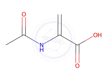 Chemical structure of 2-Acetamidoacrylic Acid