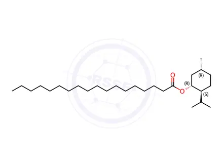 Chemical structure of (-)-Menthyl Stearate