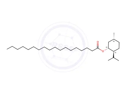 Chemical structure of (-)-Menthyl Stearate