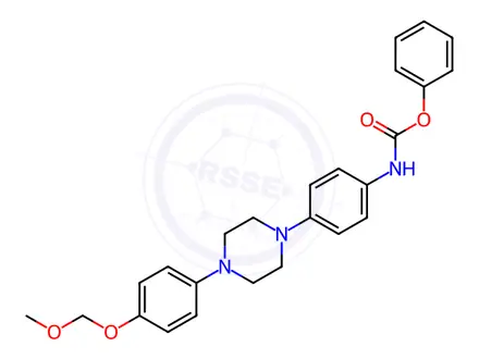Chemical structure of Posaconazole Impurity 562