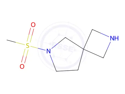 Chemical structure of 6-(Methylsulfonyl)-2,6-diazaspiro[3.4]octane