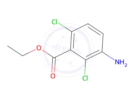 Chemical structure of Ethyl 3-amino-2,6-dichlorobenzoate