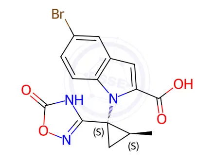 Chemical structure of Orforglipron Impurity 333
