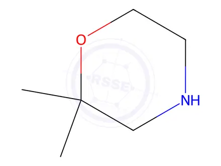 Chemical structure of 2,2-Dimethylmorpholine