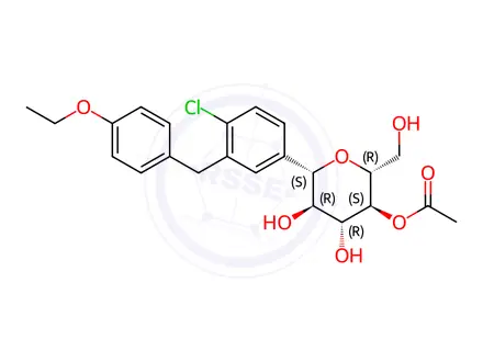 Chemical structure of Dapagliflozin Impurity 447